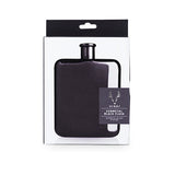 Warren: Gunmetal Black Flask by Viski